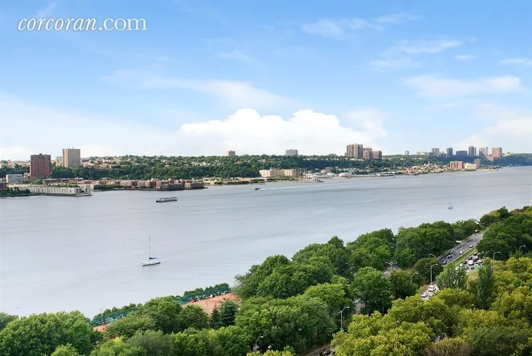 New York City Real Estate | View 222 Riverside Drive, PH3E | Views from Living Room and Bedroom | View 5