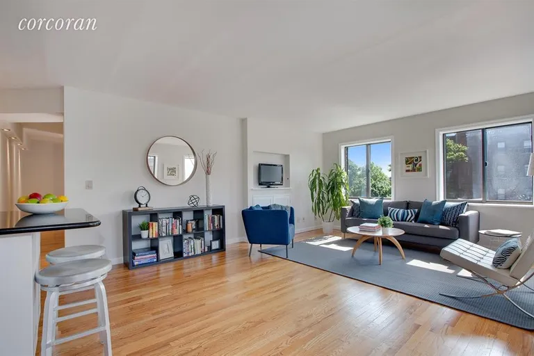 New York City Real Estate | View 207 Prospect Park SW, 5D | Living Room | View 2