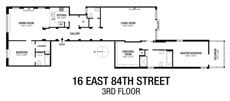 16 East 84th Street, 3 | floorplan | View 15