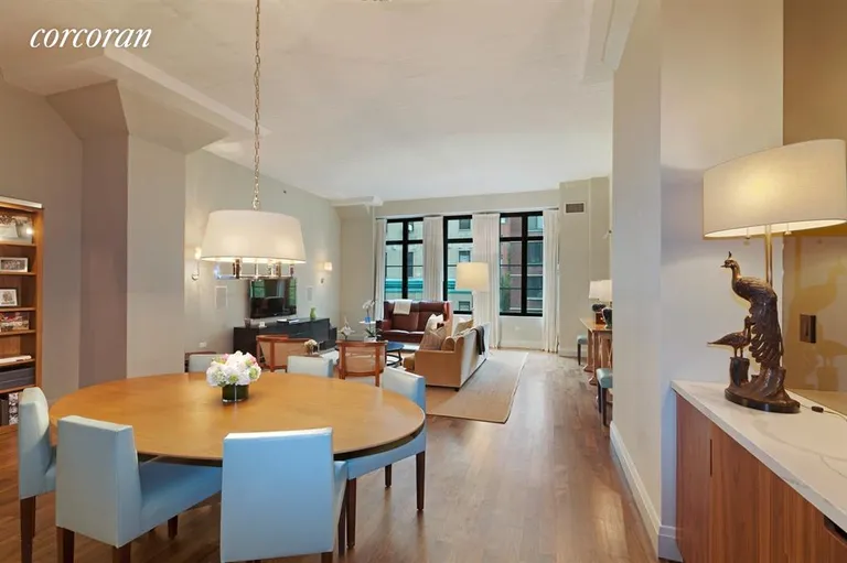 New York City Real Estate | View 143 Reade Street, 3A | Living Room/Dining | View 3