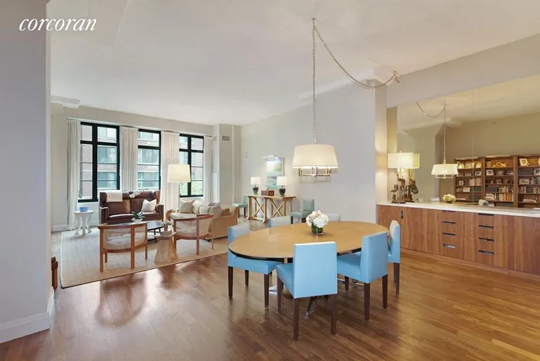 New York City Real Estate | View 143 Reade Street, 3A | Living Room / Dining Room | View 2