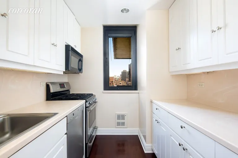 New York City Real Estate | View 100 United Nations Plaza, 17G | Totally Renovated Kitchen with top line appliances | View 4