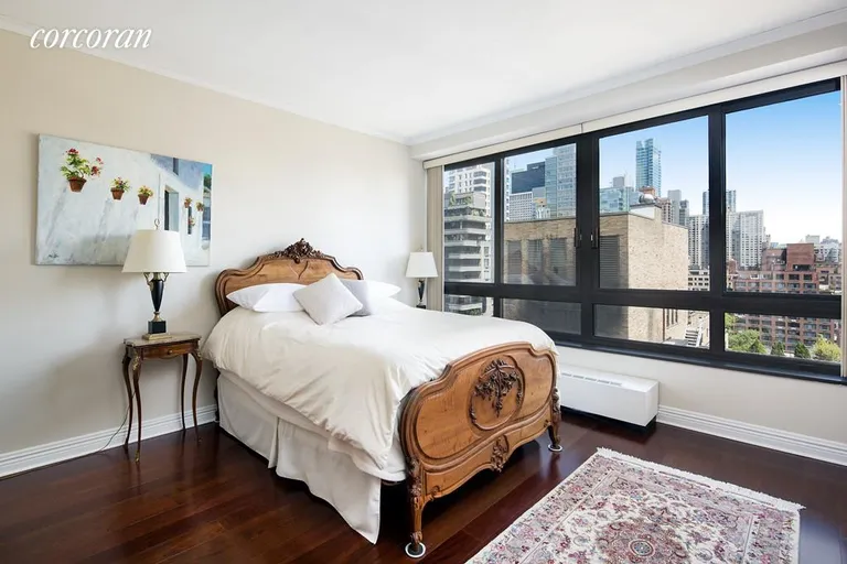New York City Real Estate | View 100 United Nations Plaza, 17G | Large Bedroom with Walk in Closet | View 5