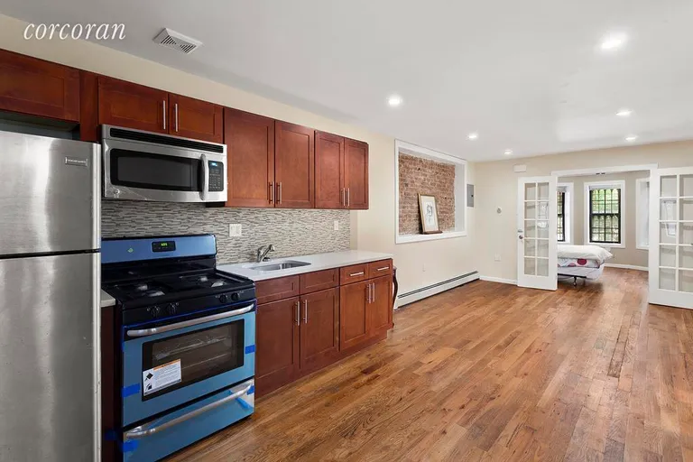 New York City Real Estate | View 1756 Bergen Street | Garden Floor Kitchen | View 3