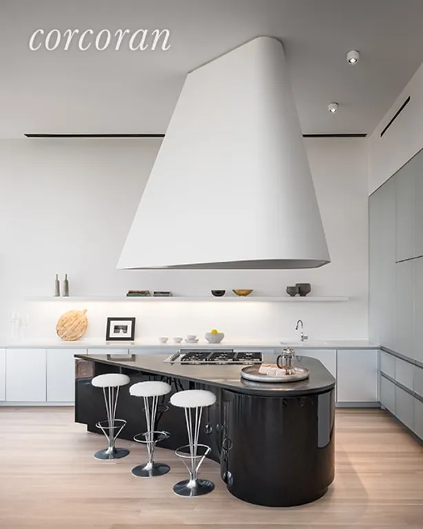 New York City Real Estate | View 56 Leonard Street, PH 52B | Custom kitchen by Herzog & de Meuron | View 5
