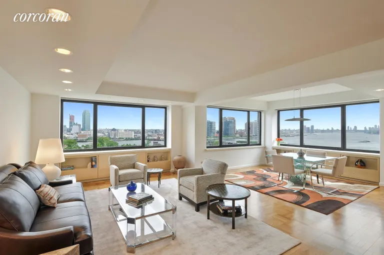 New York City Real Estate | View 45 Sutton Place South, 14L | Living Room | View 2
