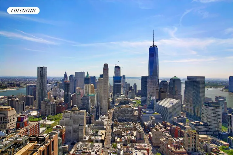 New York City Real Estate | View 56 Leonard Street, PH58 | Kitchen and Dining Room Views | View 3