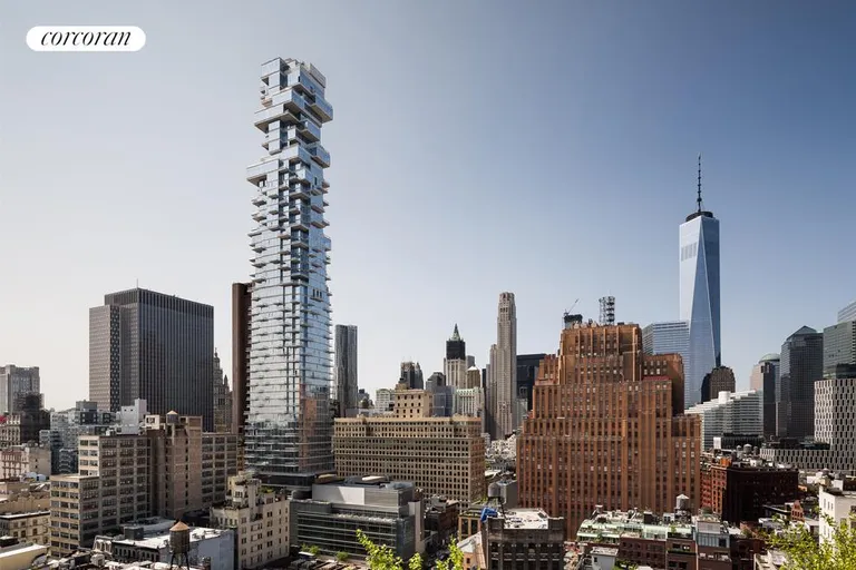 New York City Real Estate | View 56 Leonard Street, PH58 | 56 Leonard is a cascading 60-story icon | View 4