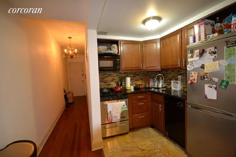 New York City Real Estate | View 38 West 69th Street, 2C | Long entrance hallway | View 3