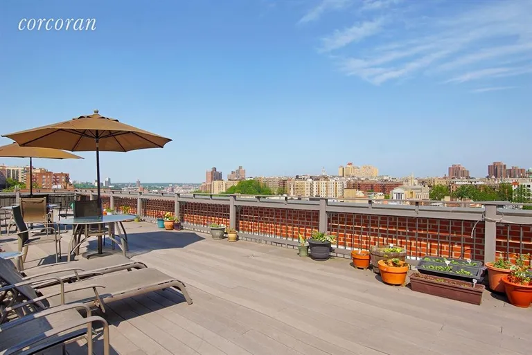 New York City Real Estate | View 45 Overlook Terrace, 6B | Roof Deck | View 7