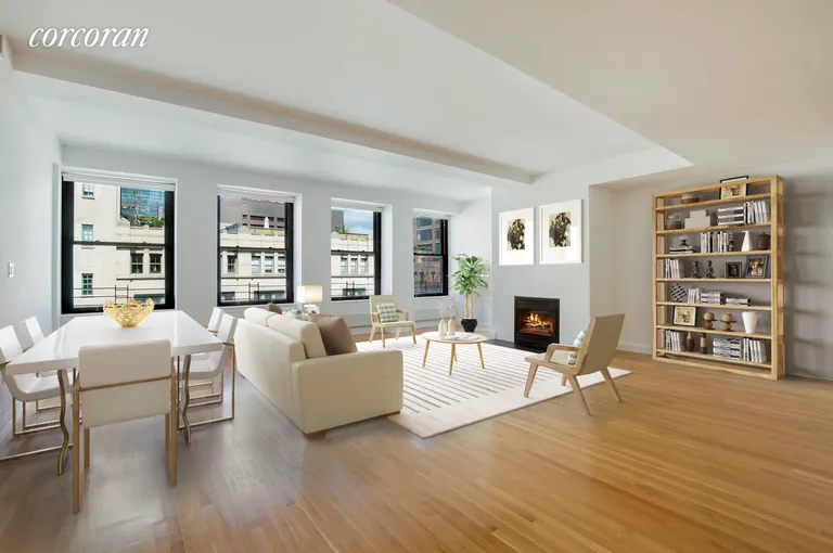 New York City Real Estate | View 124 Hudson Street, 6B | 2 Beds, 2 Baths | View 1