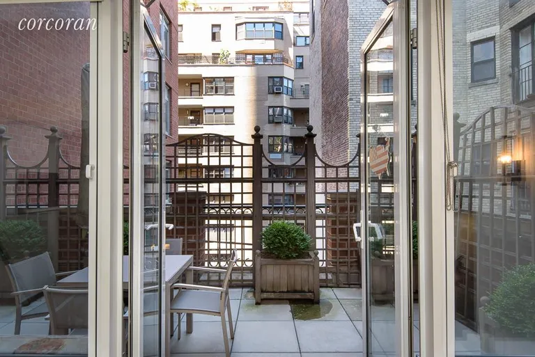 New York City Real Estate | View 188 East 78th Street, 5E | Private Landscaped Terrace | View 6