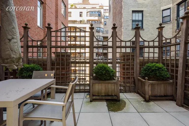 New York City Real Estate | View 188 East 78th Street, 5E | Private Landscaped Terrace | View 7