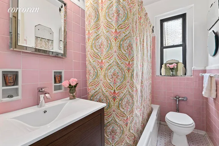 New York City Real Estate | View 225 West 25th Street, 6L | Sparkling Original Bath with Upgrades | View 5