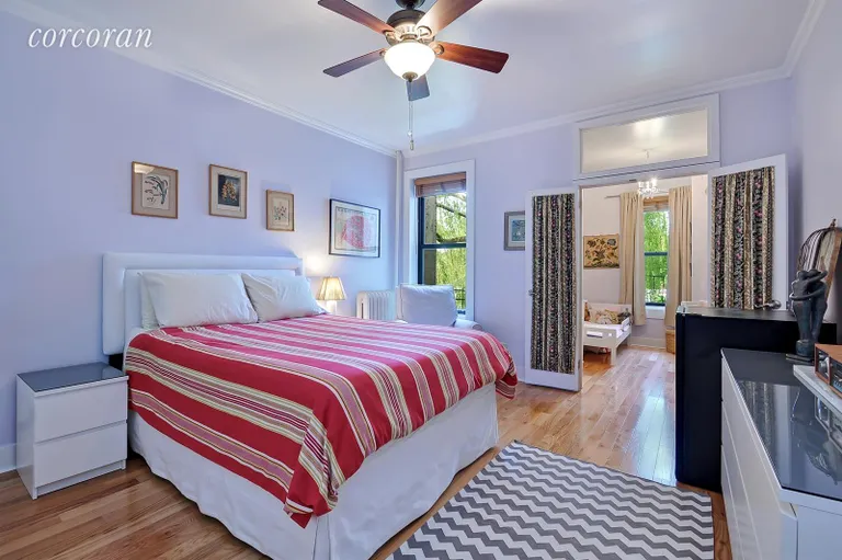 New York City Real Estate | View 363 7th Street, 3L | Spacious Master Bedroom Overlooking Back Gardens | View 4