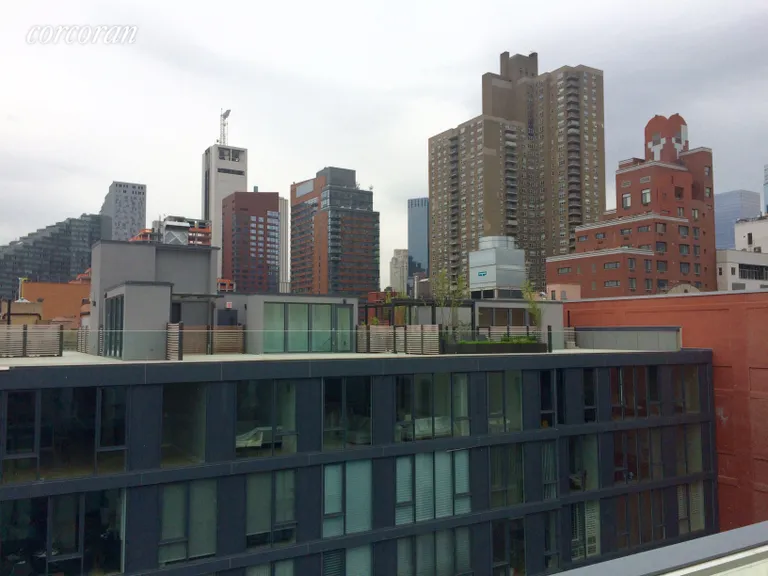 New York City Real Estate | View 540 West 49th Street, 402S | Roof Deck View | View 12