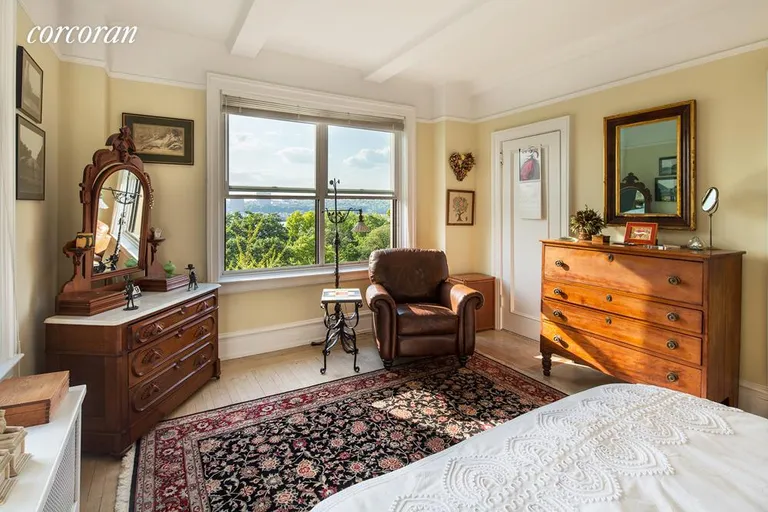 New York City Real Estate | View 300 Riverside Drive, 6A | Master Bedroom view | View 8