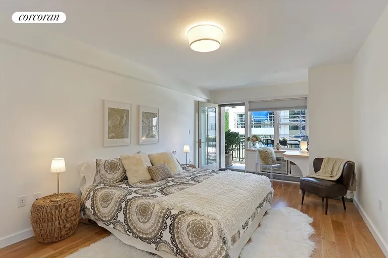 New York City Real Estate | View 30 Garfield Place, 2W | Tranquil & Serene Master Bedroom w/Balcony | View 4