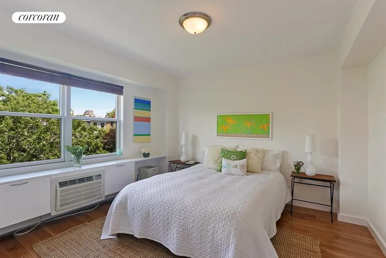 New York City Real Estate | View 30 Garfield Place, 2W | 2nd Bedroom Overlooking Lush Greenery | View 5