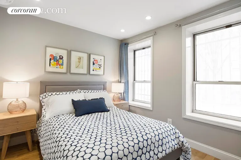 New York City Real Estate | View 936A Lafayette Avenue | Sun kissed front bedroom | View 4