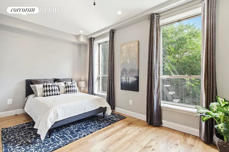 New York City Real Estate | View 936A Lafayette Avenue | Sunny and lovely back bedroom | View 10