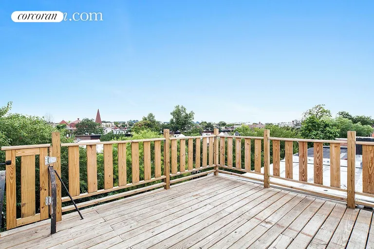 New York City Real Estate | View 936A Lafayette Avenue | Private roof deck for top unit | View 16