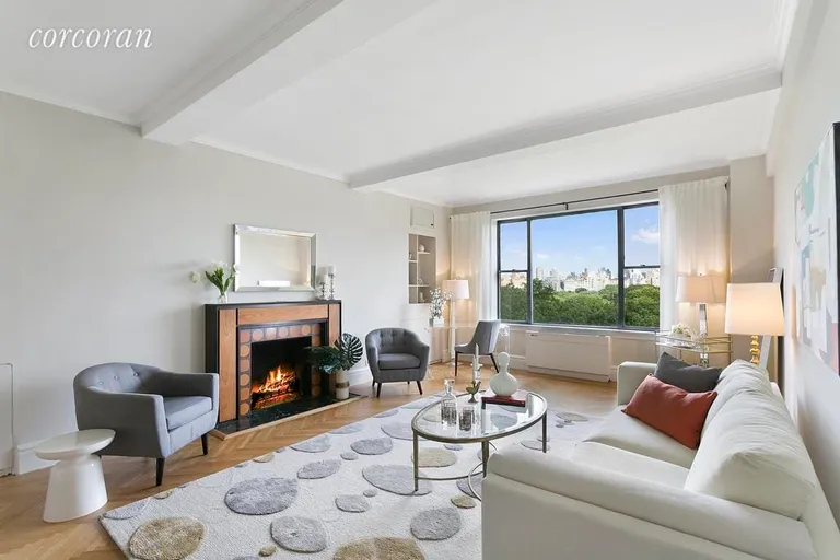 New York City Real Estate | View 91 Central Park West, 10A | Living Room | View 3