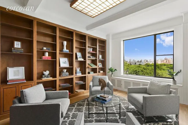 New York City Real Estate | View 91 Central Park West, 10A | Library | View 5