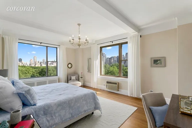 New York City Real Estate | View 91 Central Park West, 10A | Master Bedroom | View 6