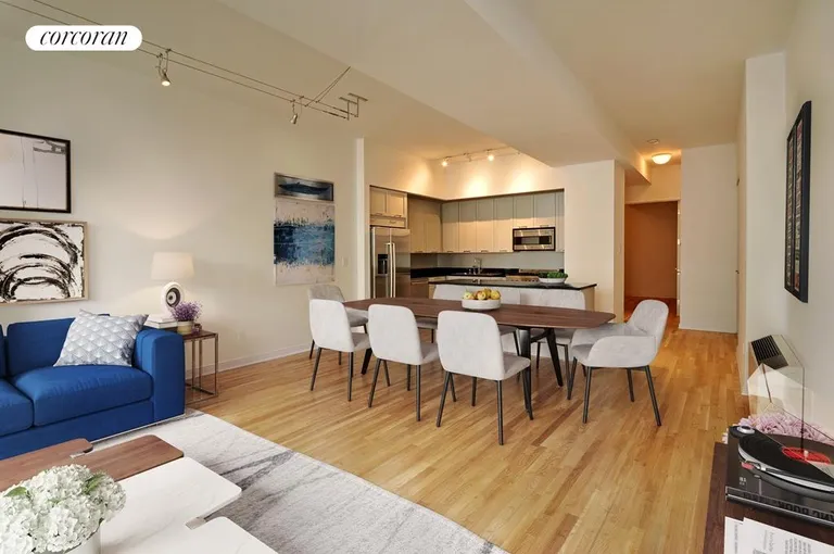 New York City Real Estate | View 252 Seventh Avenue, 11K | Dining Area to Kitchen  | View 3