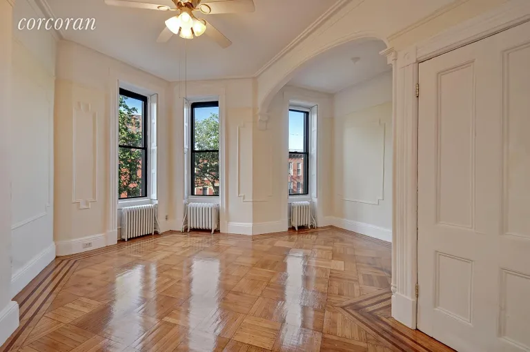 New York City Real Estate | View 308 11th Street | Beautiful Original Woodwork and Pocket Shutters | View 2