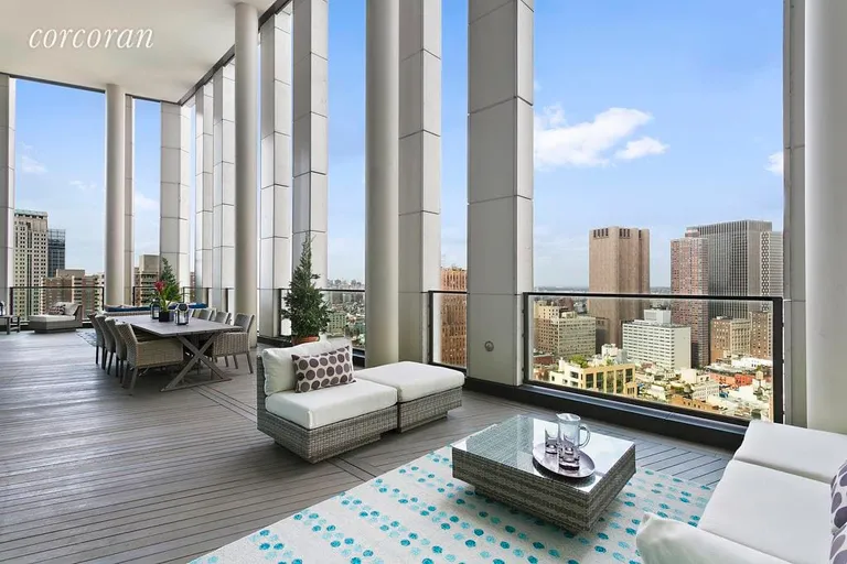 New York City Real Estate | View 101 Warren Street, 3250 | 3 Beds, 3 Baths | View 1