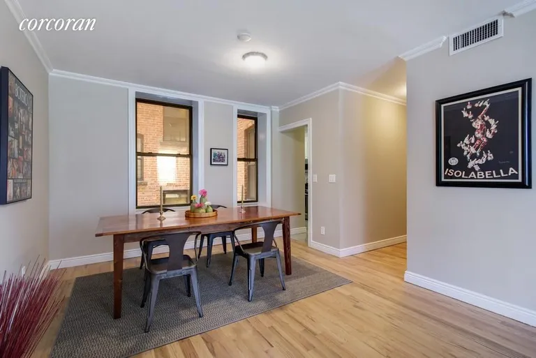 New York City Real Estate | View 100 West 119th Street, 2B | Dining Area | View 2