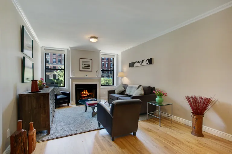 New York City Real Estate | View 100 West 119th Street, 2B | Living Room | View 10