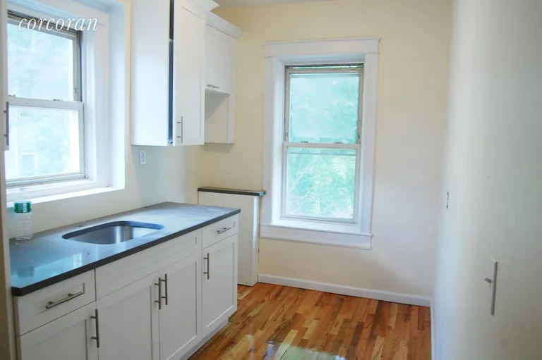 New York City Real Estate | View 1138 Sterling Place | Third Floor Kitchen In Progress | View 8