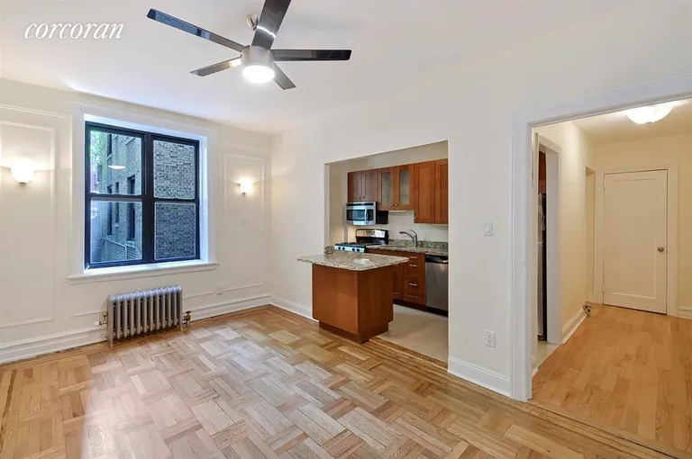 New York City Real Estate | View 860 West 181st Street, 5 | Kitchen / Living Room | View 3