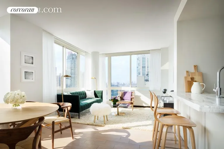 New York City Real Estate | View 389 East 89th Street, 22D | 2 Beds, 2 Baths | View 1
