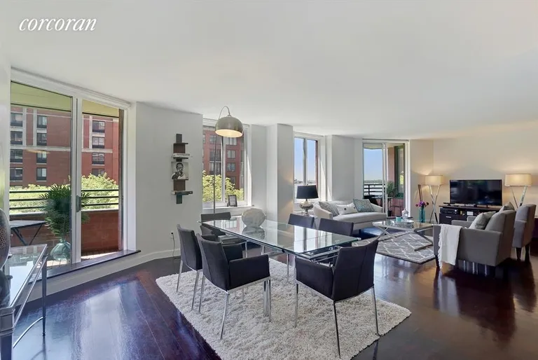 New York City Real Estate | View 333 Rector Place, 609 | 3 Beds, 2 Baths | View 1