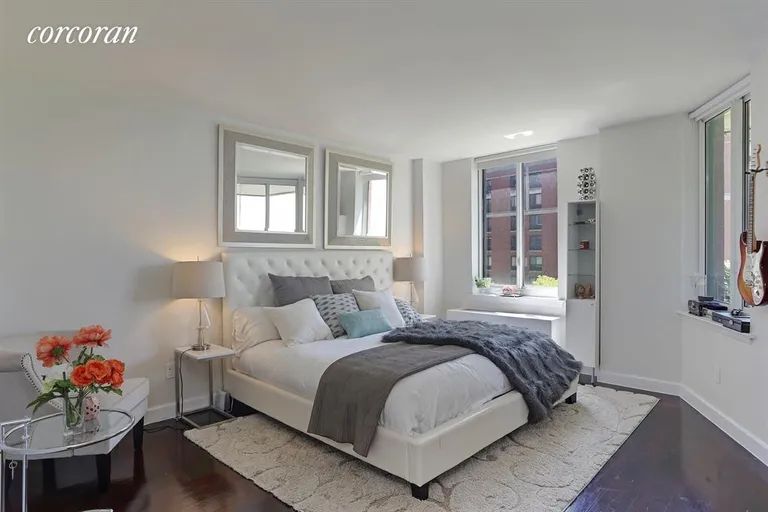 New York City Real Estate | View 333 Rector Place, 609 | Master Bedroom 1 | View 5
