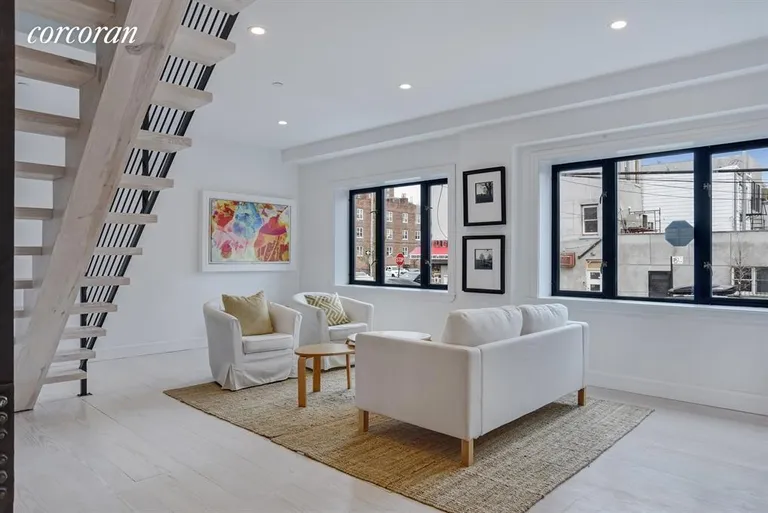 New York City Real Estate | View 180 Richards Street, 1 | Living Room | View 2