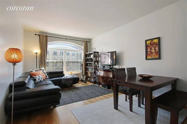 New York City Real Estate | View 318 Knickerbocker Avenue, 3D | Living Room / Dining Room | View 3