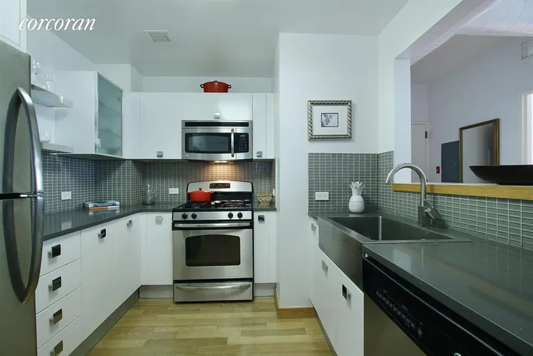 New York City Real Estate | View 318 Knickerbocker Avenue, 3D | Kitchen | View 2