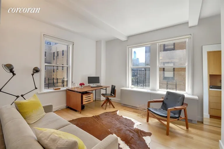 New York City Real Estate | View 40 West 72nd Street, 152-154 | Bedroom 3/ Office | View 8