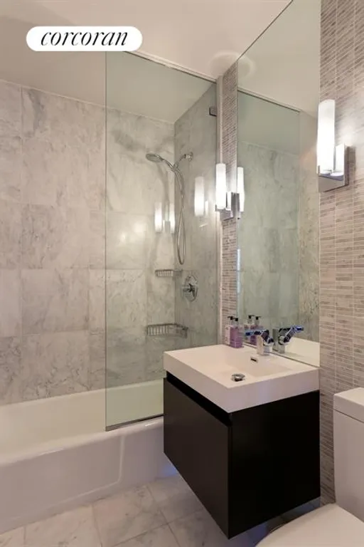 New York City Real Estate | View 400 East 56th Street, 26E | Master Bathroom | View 7