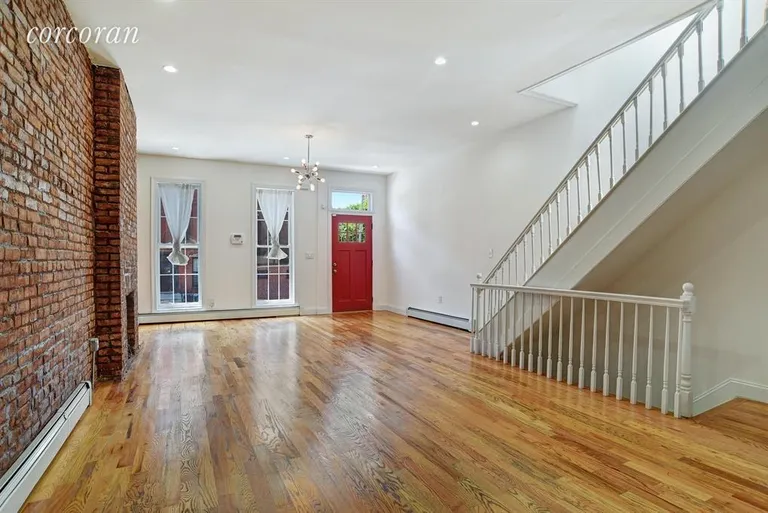 New York City Real Estate | View 757 Marcy Avenue | Dining Room, Access to lower level | View 2