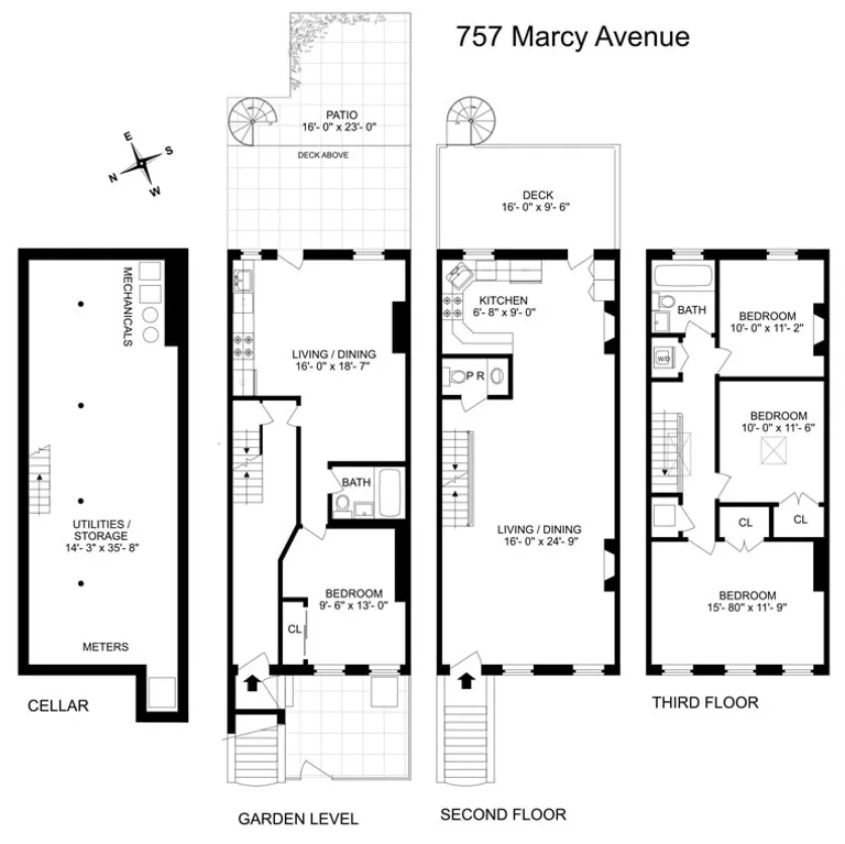 757 Marcy Avenue | floorplan | View 7