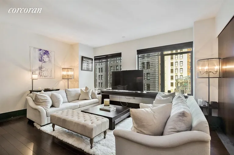 New York City Real Estate | View 40 Broad Street, 17H | Living Room | View 3