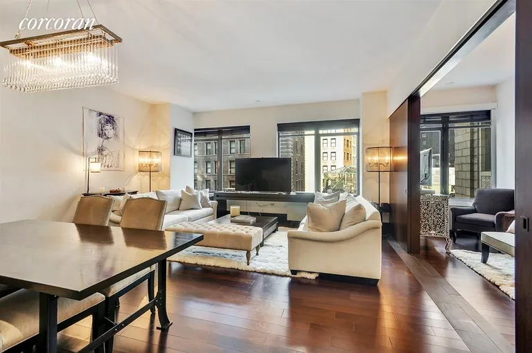 New York City Real Estate | View 40 Broad Street, 17H | Living Room / Dining Room | View 5
