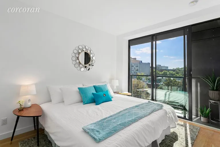 New York City Real Estate | View 701 Union Street, 4A | Bright Bedroom | View 3
