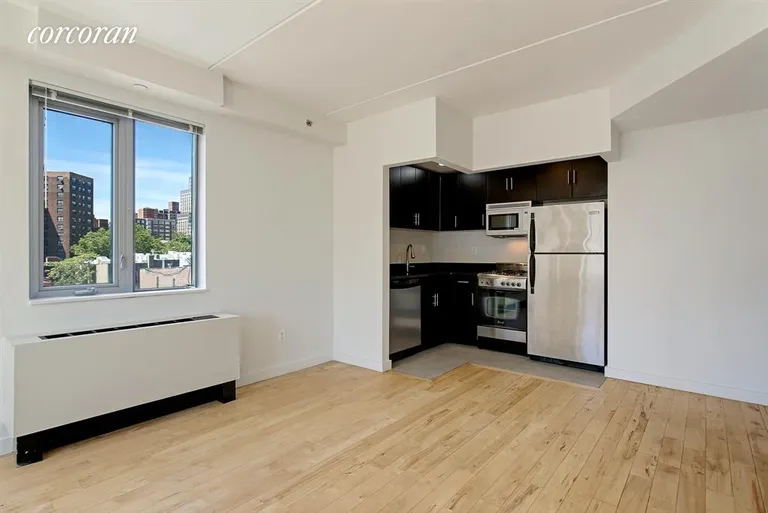 New York City Real Estate | View 1810 Third Avenue, A9D | Open kitchen with windowed dining area | View 5